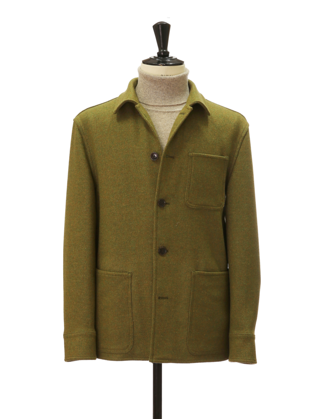 chaqueta tweed verde – bgb