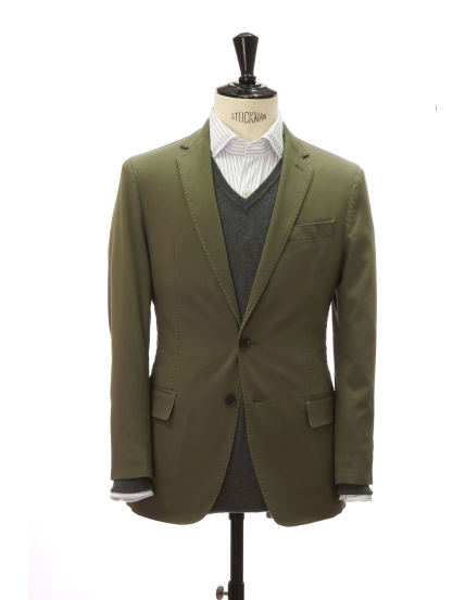 Chaqueta canvas Verde