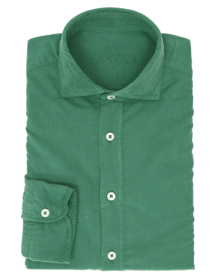 Camisa micropana tintada Verde claro