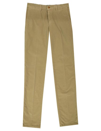 Pantalón chino micropana Beige