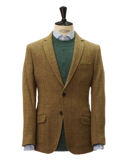 Chaqueta tweed sussex Verde