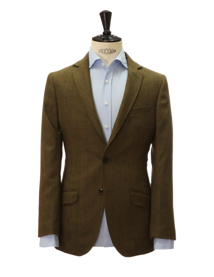 Chaqueta tweed cashmere devon Verde