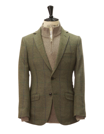 Chaqueta tweed cheshire Verde