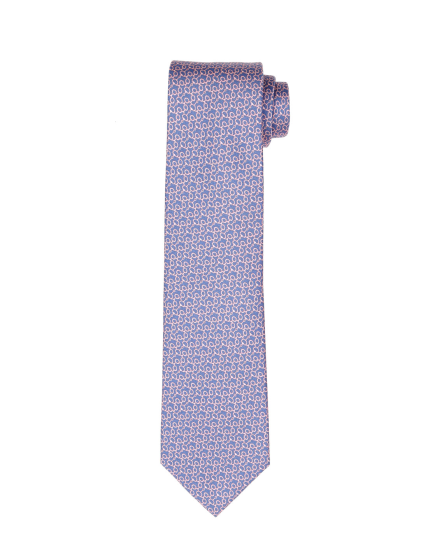 Corbata calabrotes 8 Azul/rosa