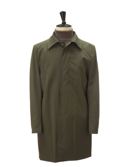 Gabardina trench man Verde