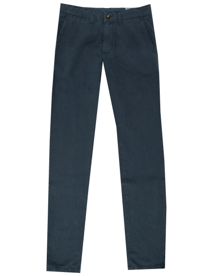 Pantalón canvas tencel Azul oscuro