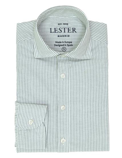 Camisa sport oxford raya par Verde