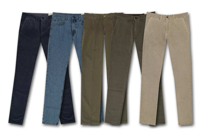 Tipos de pantalones para hombre que debes tener en tu armario.